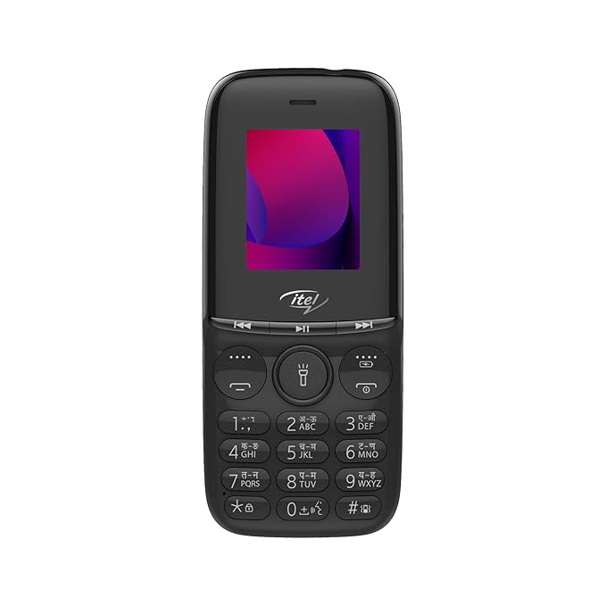 IKALL A2-2.8" Display, Feature Phone with Built-in 2200mAh Battery, Dual Sim and