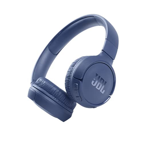 JBL Tune 510BT, On Ear Wireless Headphones with Mic, up to 40 Hours Playtime, Pu